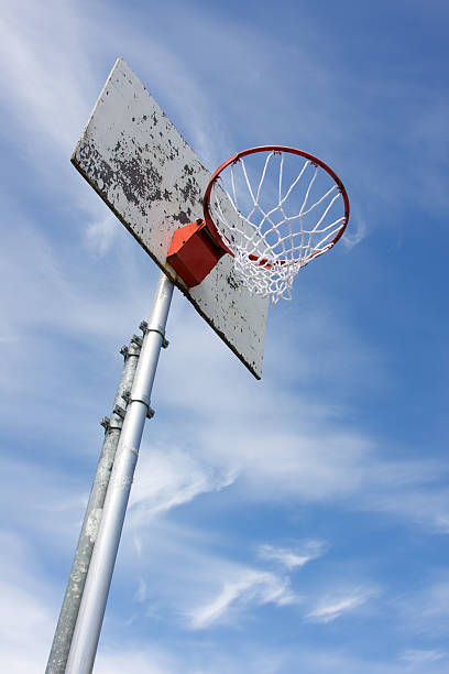istock Basketball net against a beautiful sky 176828619