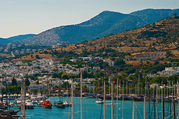 harbour w bodrum - mugla province zdjęcia i obrazy z banku zdjęć