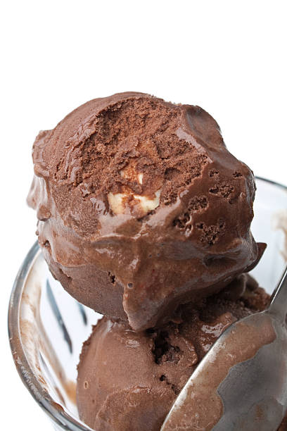 istock Scoops of chocolate ice cream 176829287