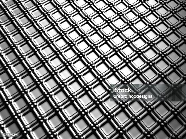 Aluminiumsilbersquaremuster Hintergrund Stockfoto und mehr Bilder von Aluminium - Aluminium, Bildhintergrund, Chrom