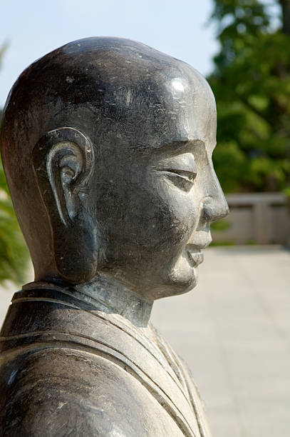 istock Portrait of holy buddha 176829461