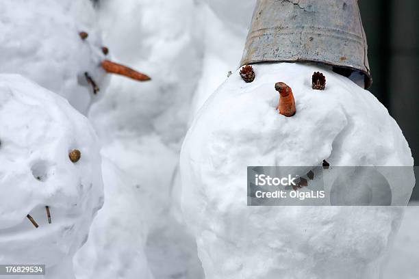 Smile Of The Snowman Stock Photo - Download Image Now - Adventure, Arts Culture and Entertainment, Bizarre