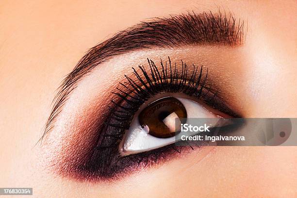 Woman Eye Stock Photo - Download Image Now - Adult, Beautiful People, Beauty