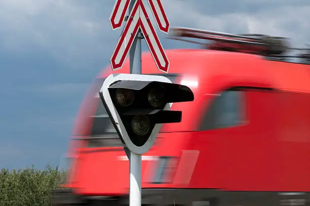 Photo of Blurred locomotive