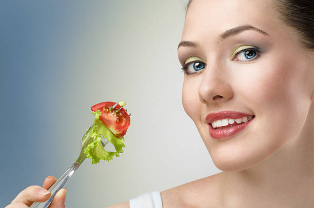 istock eating healthy food 176831195
