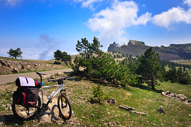 istock Bike in mountains 176831537