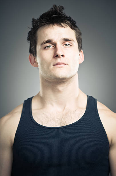istock Young Man Portrait Tank Top 176831577