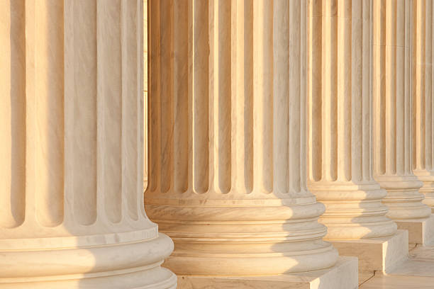 istock Supreme Courty Marble Columns Detail View 176832239