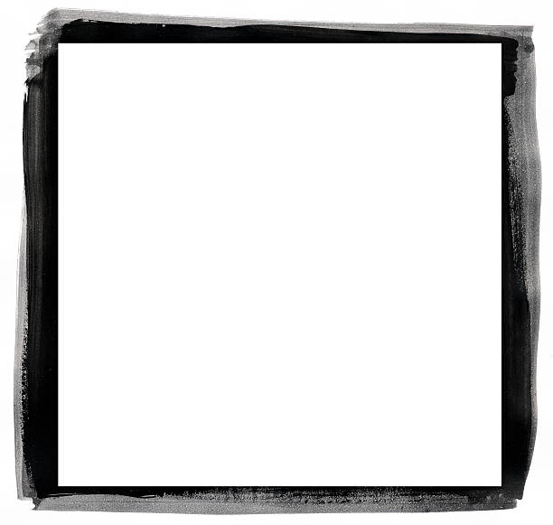 Grunge black and white frame .Grunge black and white frame ideal for pictures. black border stock pictures, royalty-free photos & images