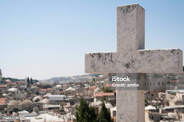 Citiscape Of Jerusalem Old City Stock Photo - Download Image Now - Bible, Capital Cities, Christianity