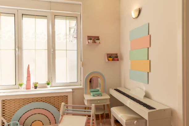 istock Interior of a montessori kindergarten 1768325179