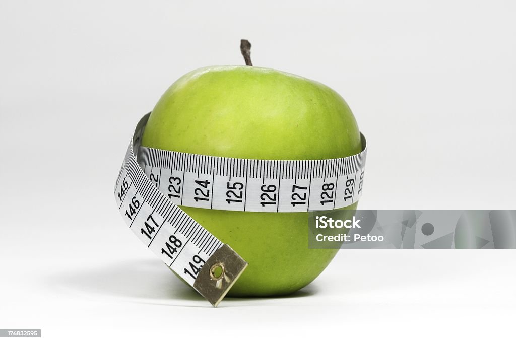 Pomme verte, concept de régime - Photo de Aliment libre de droits