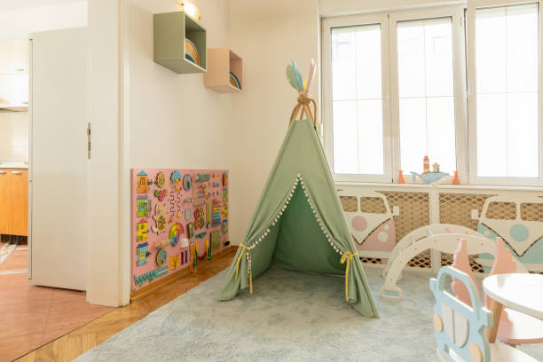 istock Interior of a montessori kindergarten 1768326778