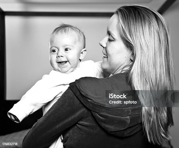 New Mother Stock Photo - Download Image Now - Baby - Human Age, Black And White, Mother