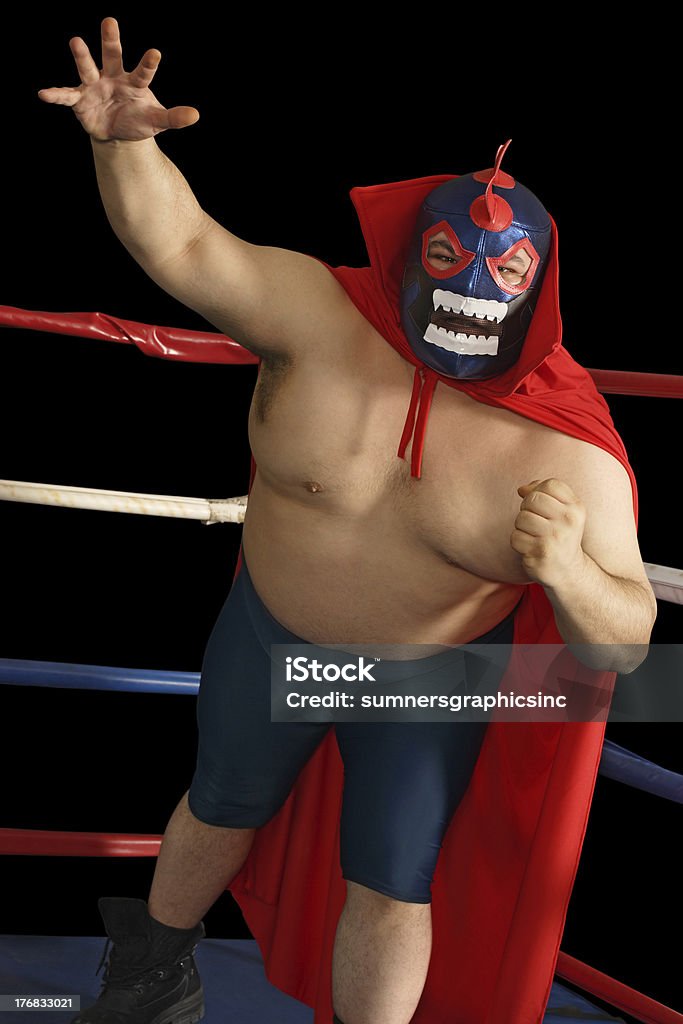 Mexikanische wrestler Anschläge - Lizenzfrei Mexikanisches Wrestling Stock-Foto