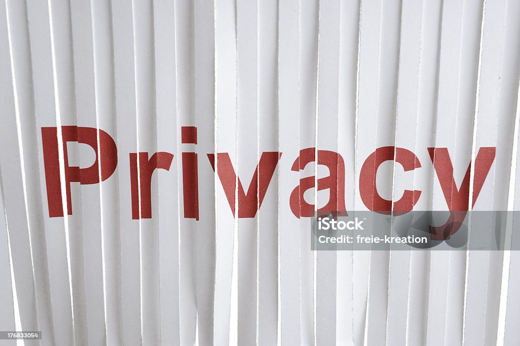 Privacidad - Foto de stock de Confidential - Palabra en inglés libre de derechos