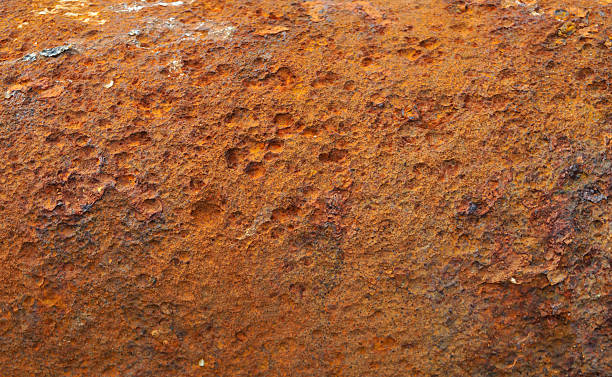 Rusty iron texture stock photo