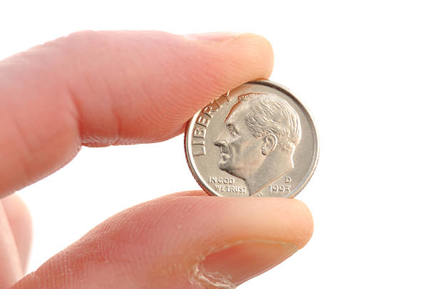 istock Close-up of Roosevelt Dime 176834213