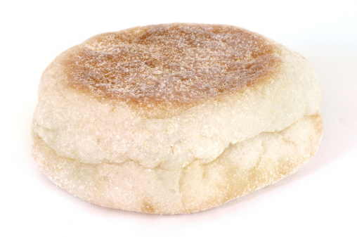 English Muffin also known as a hot muffin or a breakfast muffin
