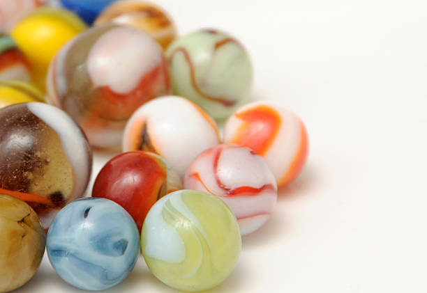 Vintage Marbles - fotografia de stock