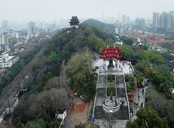 istock wuhan seen from Yellow Crane Tower 176835006