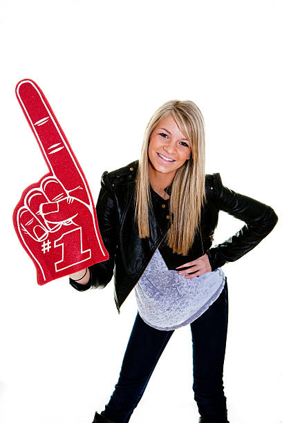 istock Teenage girl on white 176835211