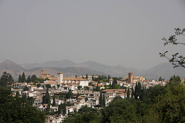 istock Town of Granada, Spain and the Alhambra 176835338