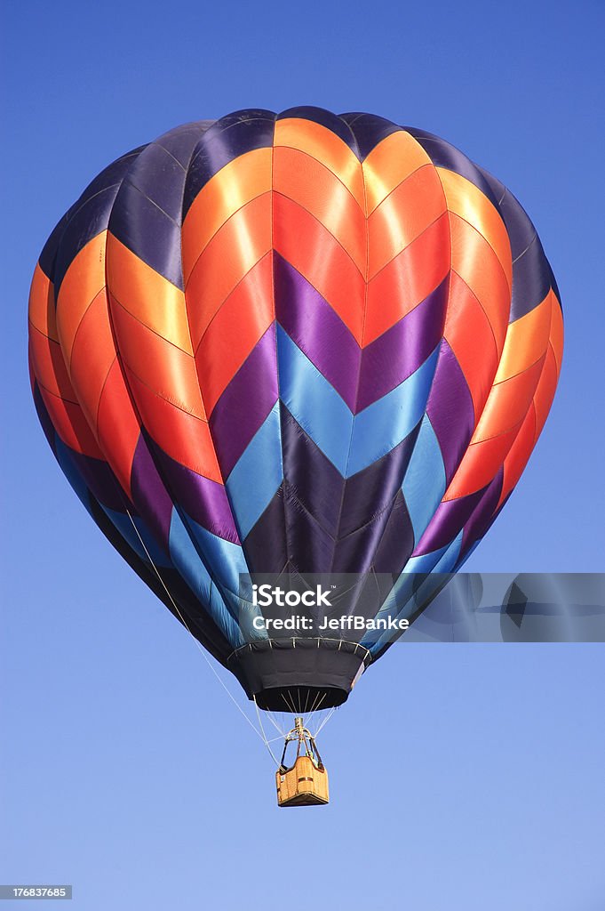 Balões de ar quente balão festival de Taos - Royalty-free Azul Foto de stock