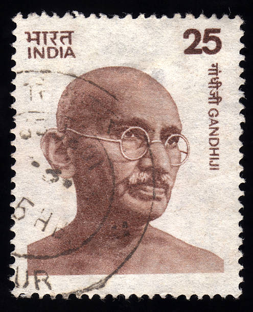 istock India Postage Stamp Mahatma Gandhi 176838485