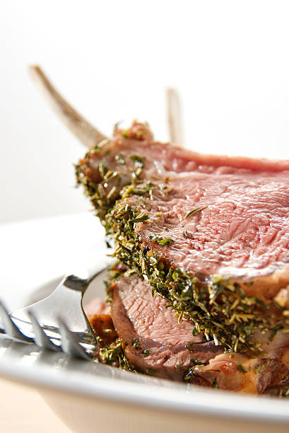 Rack of Lamb stock photo