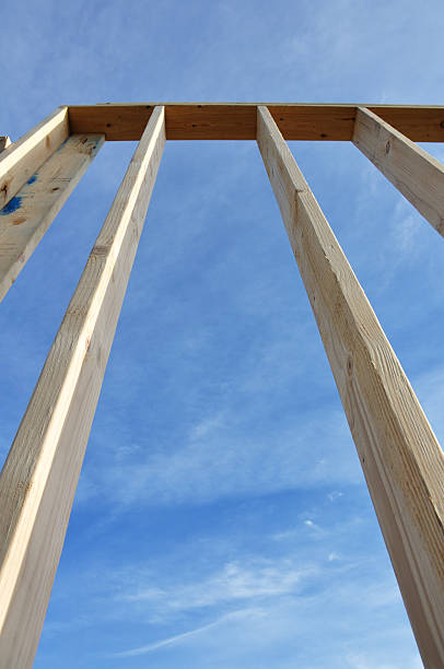 istock New Framed Wall of House 176839205