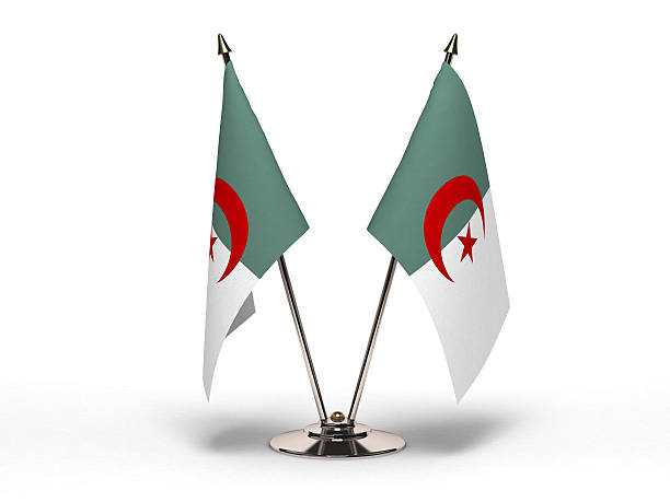 istock Miniature Flag of Algeria (Isolated) 176839878