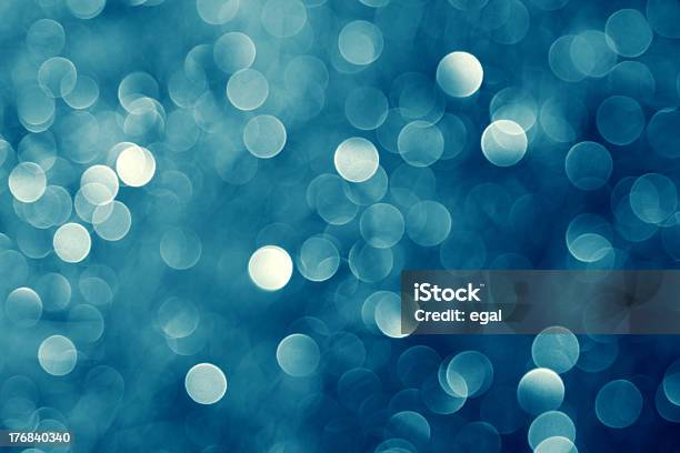 Blue Lights Stock Photo - Download Image Now - Blue, Celebration Event, Circle