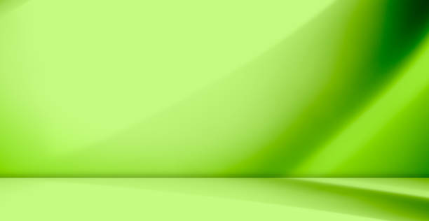 istock 3d Green Background Product Stage Studio Room Light Shadow Pattern Floor Kitchen Food Table Summer Autumn Template Mable Mockup Environment Product Bar Loft Scene Podium Stage Backdorp Platform Wall. 1768403528