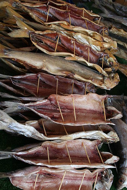 Sticks de peixe - foto de acervo