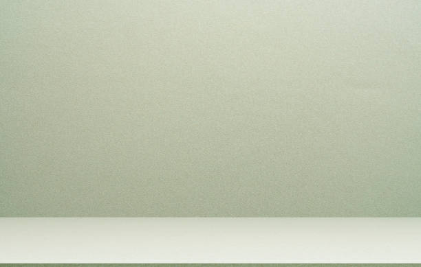 Background Product Green Wall Studio Backdrop Floor Beige Light Shadow Floor Podium Photography Empty Table room material Concrete cement Bg 3d Platform Gray for Presentation Place Kitchen Mockup.