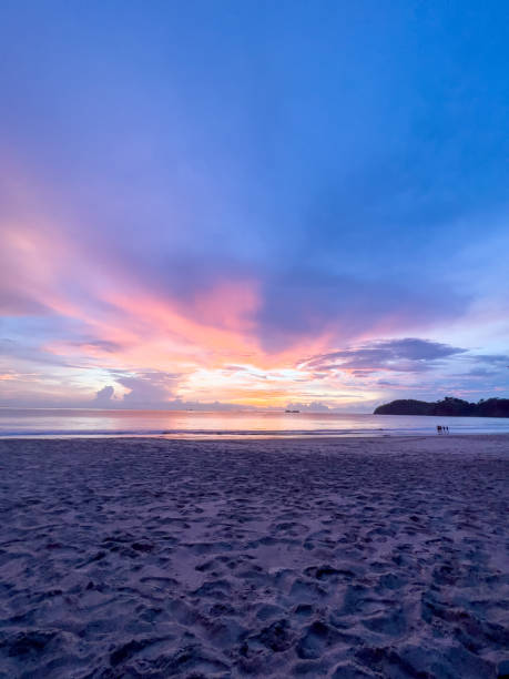 istock Amazing sunset on a beach in Costa Rica 1768408877