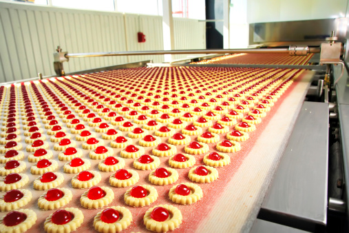 details of production cookie in factory