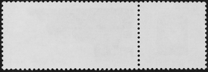 blank postage stamp