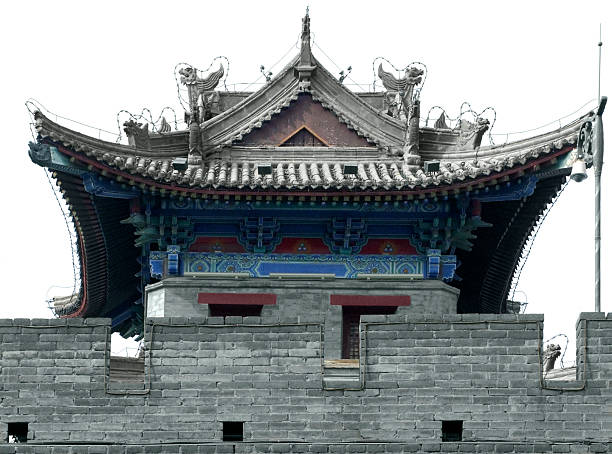 istock city wall building in Xi'an 176842048