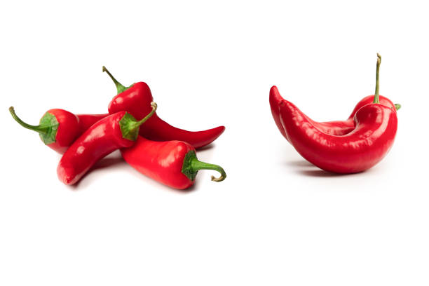 istock Red hot chili pepper isolated on a white background. 1768430909