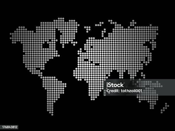 ドットワールドマップ - 世界地図のストックフォトや画像を多数ご用意 - 世界地図, 斑点, 地図