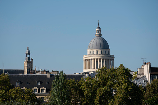 Sacre-Coeur Basilica on the Montmartre hill in Paris