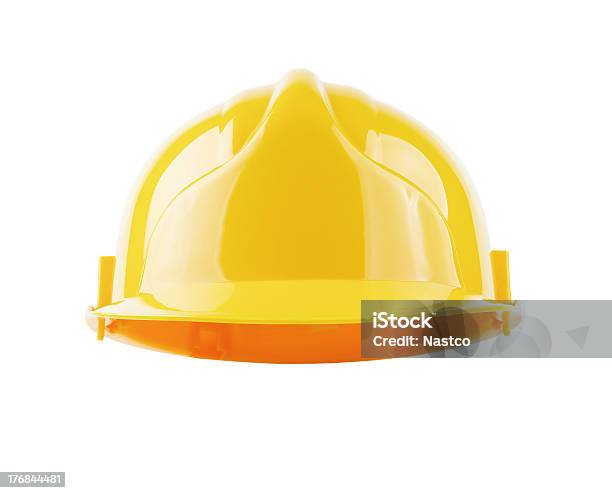 Bauarbeiterhelm Isoliert Mit Clipping Path Stockfoto und mehr Bilder von Bauarbeiterhelm - Bauarbeiterhelm, Schutzhelm, Helm