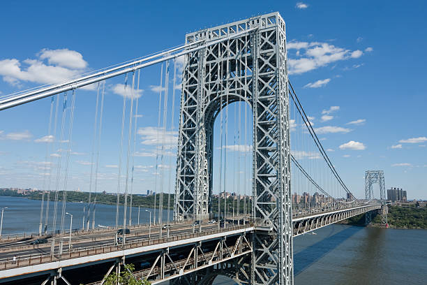 George Washington Bridge stock photo