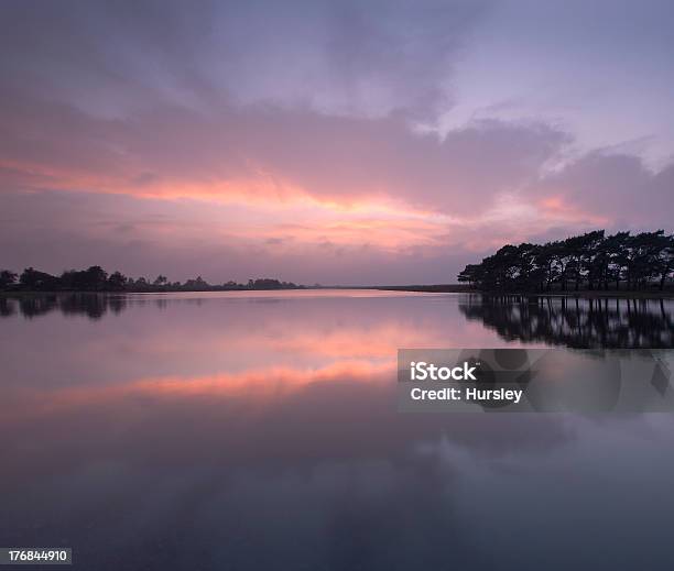 Beil Teich Bei Sonnenuntergang Stockfoto und mehr Bilder von Baum - Baum, Beaulieu - Hampshire, England