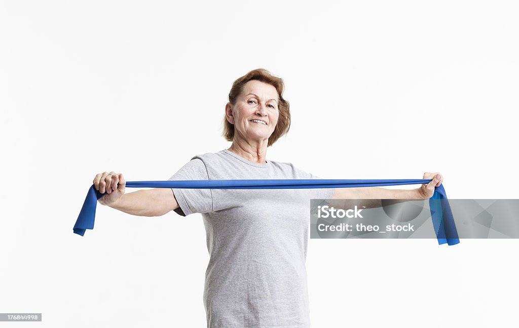 Weibliche senior Training - Lizenzfrei Erwachsener über 40 Stock-Foto