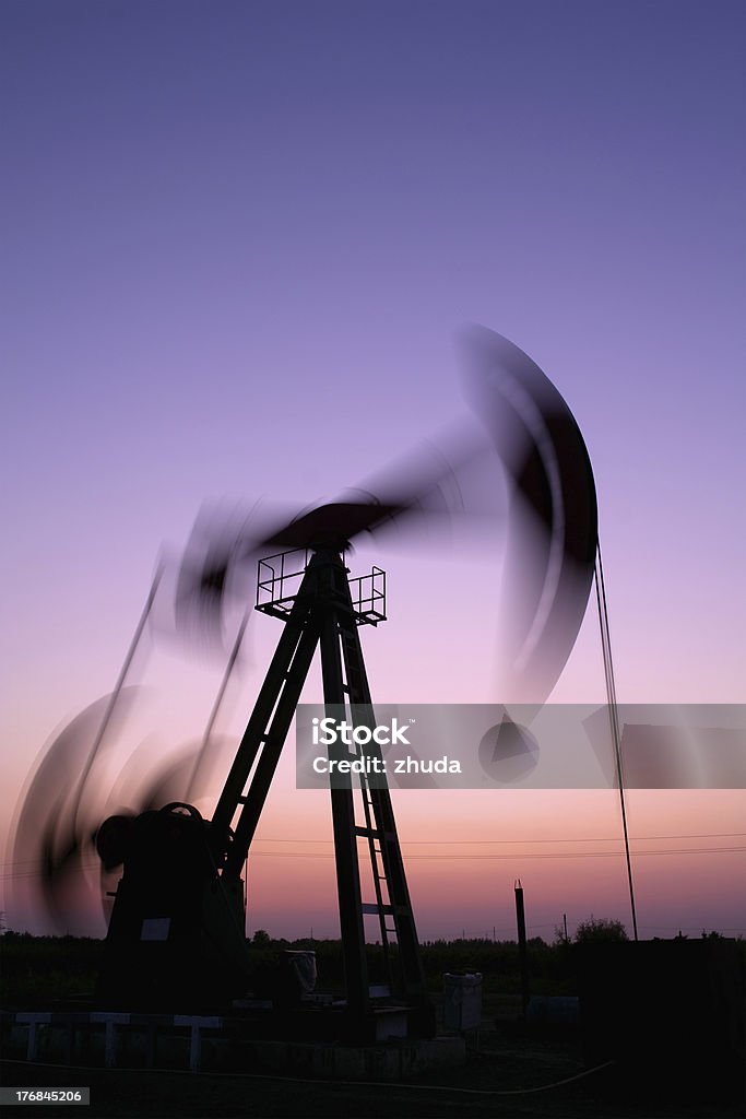 Silueta de jack de la bomba - Foto de stock de Acero libre de derechos