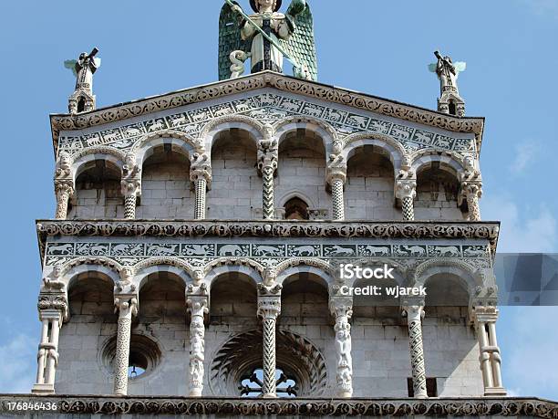 San Michele In Foro Churchlucca Stockfoto und mehr Bilder von Architektur - Architektur, Arkade, Basilika