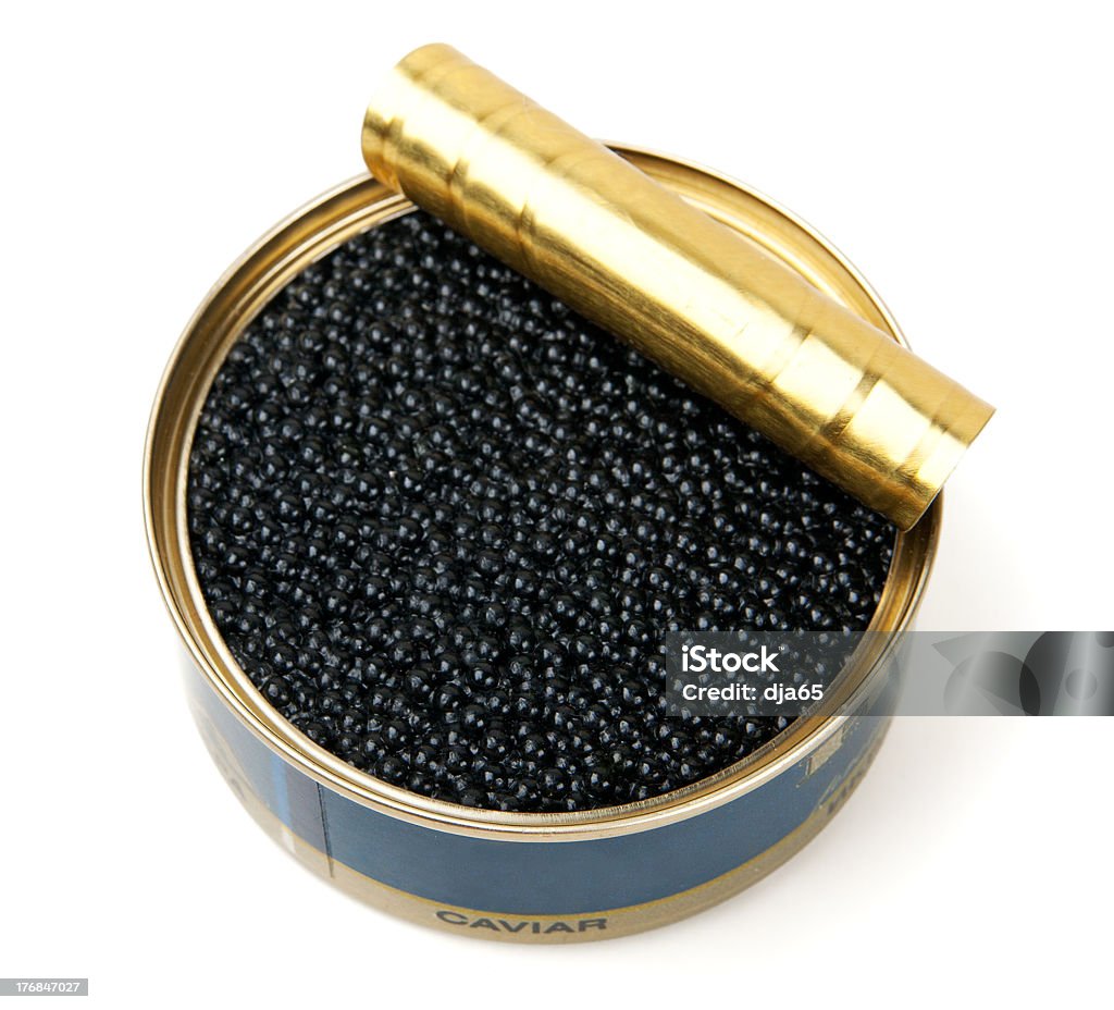 Negro caviar - Foto de stock de Caviar libre de derechos